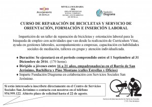 1  Cartel curso Mecánica Bicicleta San Jerónimo